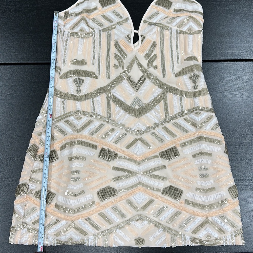 Free People Saylor Harper Sequin Shift Dress - S - Picture 9 of 13
